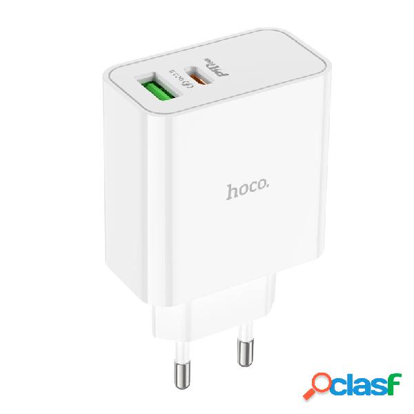 HOCO C113A PD 65W Dual Ports USB-A Tipo-C Adattatore per