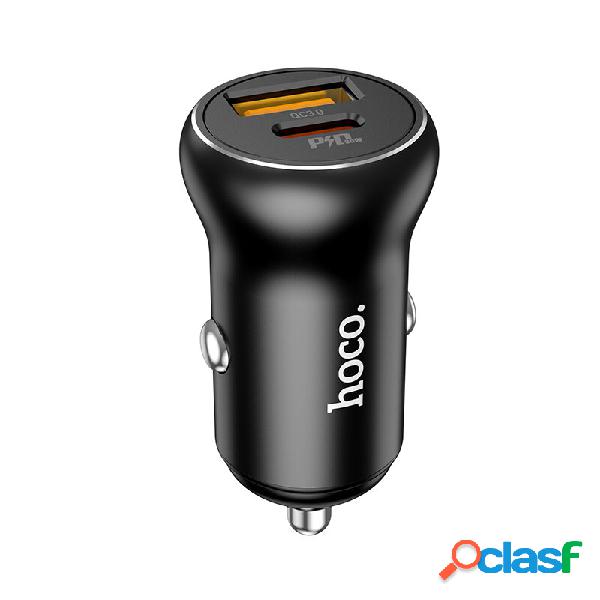 HOCO NZ5 PD 30W QC 3.0 Dual Port USB + Type-C Adattatore per