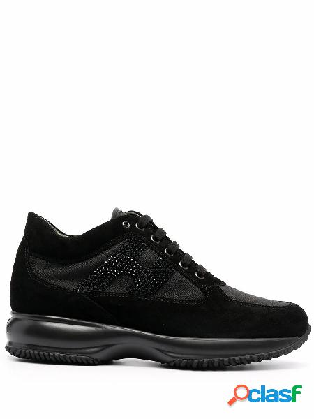 HOGAN SNEAKERS DONNA HXW00N02011FI7B999 CAMOSCIO NERO