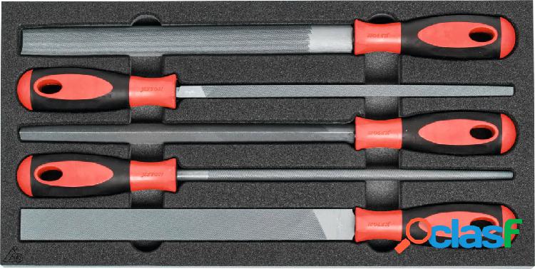 HOLEX - Set di lime da officina, Numero degli utensili: 5