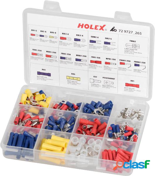 HOLEX - Set per terminali, connettori e giunti, senza pinza