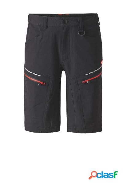 HOLEX - Shorts per assistenza nero / rosso