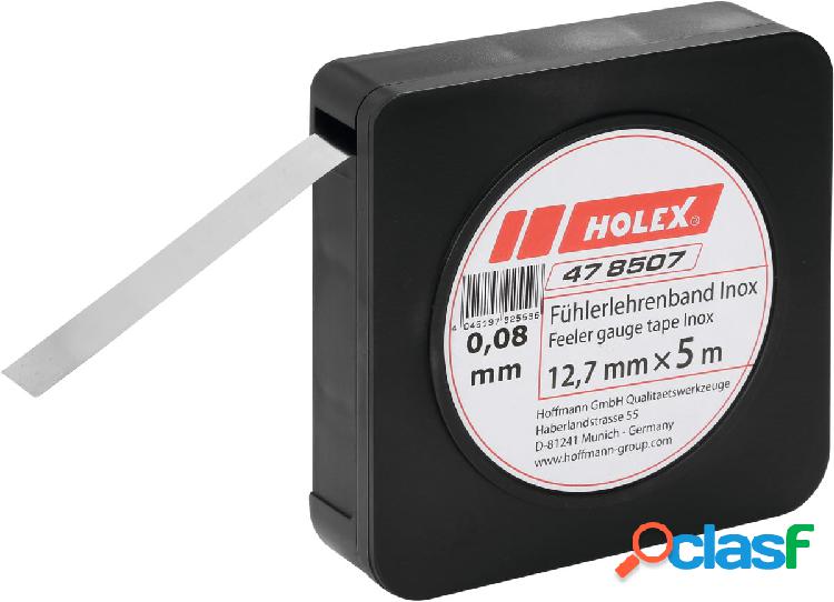 HOLEX - Spessimetro 12,7 mmx5 m Acciaio inossidabile