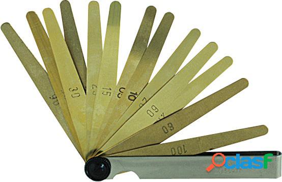 HOLEX - Spessimetro in ottone, T2, Numero lame: 20