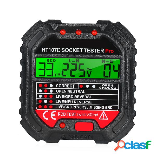 HT106/HT107 presa di corrente Tester Test di tensione presa