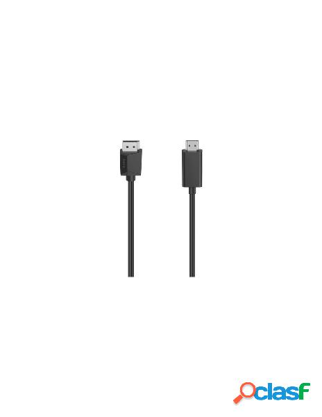 Hama - cavo displayport hama 00200712 essential 4k dp/hdmi