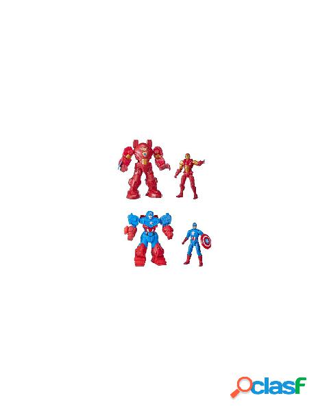 Hasbro - personaggio hasbro f16695x0 avengers mech strike