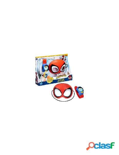 Hasbro - playset hasbro f37125l0 spidey orologio e maschera