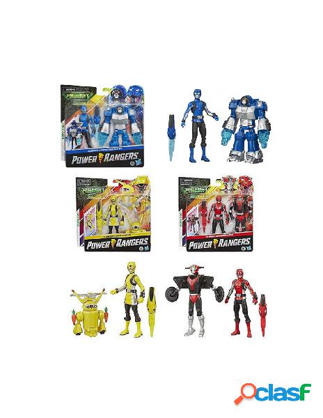 Hasbro - power rangers personaggio e robot