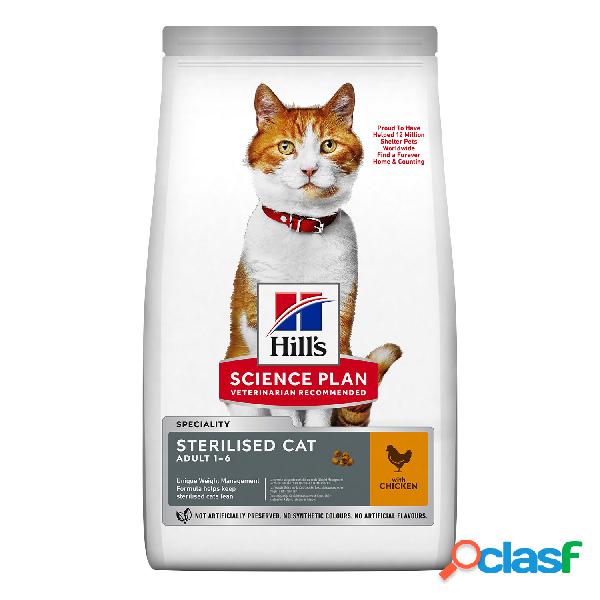 Hills Science Plan Cat Adult Sterilised al Pollo7 kg
