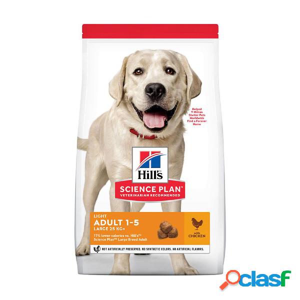 Hill's Science Plan Dog Adult Light Large Breed con Pollo 14