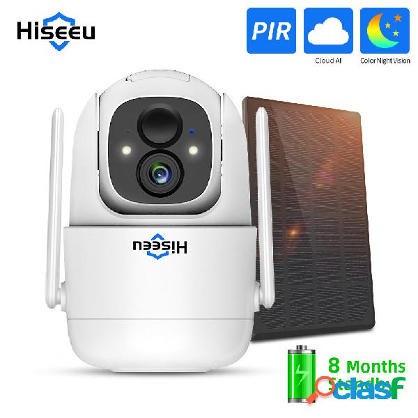 Hiseeu 1080P Cloud AI Videosorveglianza Wi-Fi