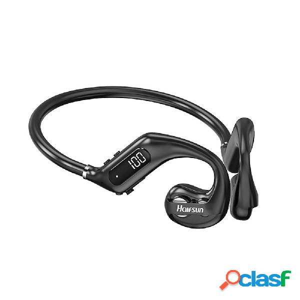 Holfsun Bone Conduction Auricolare Bluetooth V5.3 Low