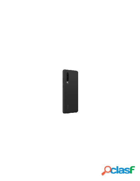 Huawei silicone case black p30 - (hua cover p30 silicon blk)