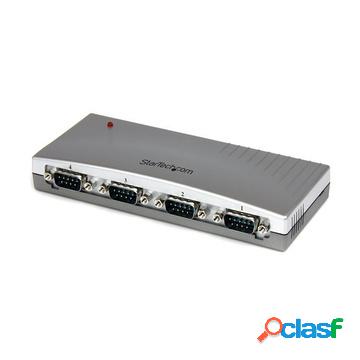 Hub adattatore usb a seriale db9 rs232 a 4 porte