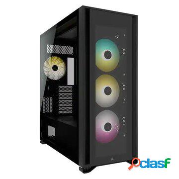 Icue 7000x rgb big tower vetro temperato - nero