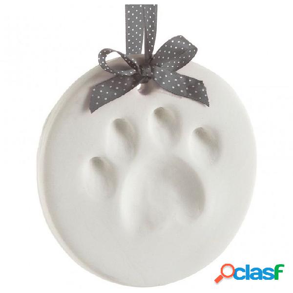 Impronta zampa cane e gatto rotonda da appendere Pearhead