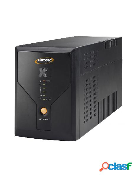 Infosec - gruppo di continuit&agrave ups x1 ex 2000va line