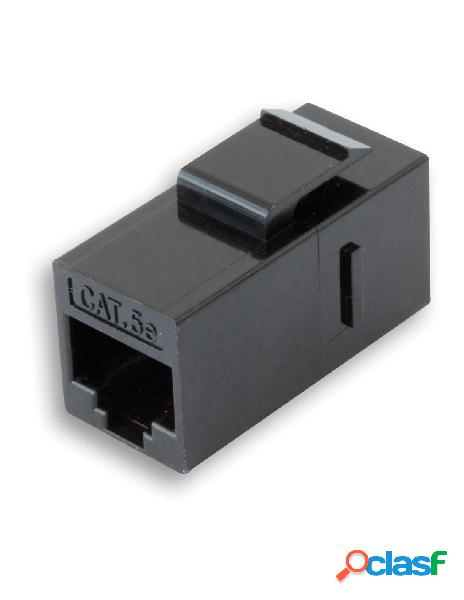 Intellinet - accoppiatore rj45 f/f utp cat5e keystone nero