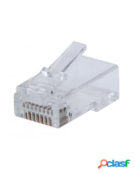 Intellinet - confezione 50 plug modulari rj45 cat5e