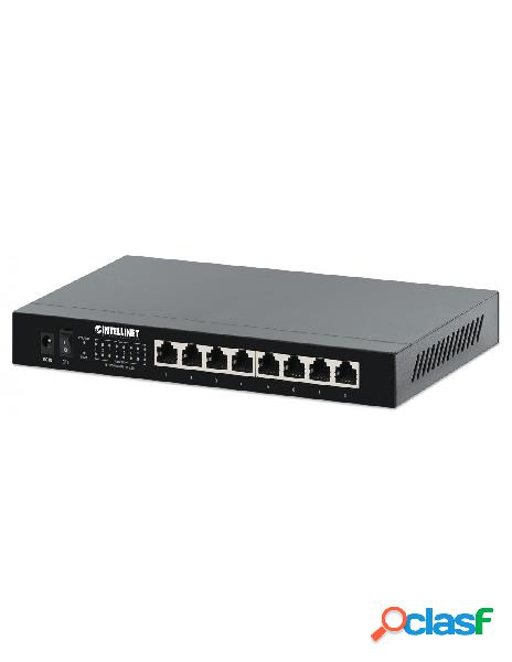 Intellinet - ethernet switch poe+ 8 porte 2.5g
