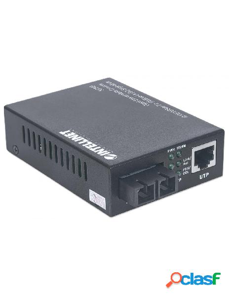 Intellinet - media converter gigabit ethernet monomodale