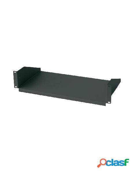 Intellinet - mensola per rack 19'' 250 mm 2u nera 2 punti