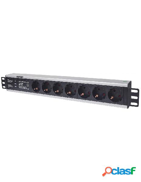 Intellinet - multipresa per rack 19 7 posti spina schuko