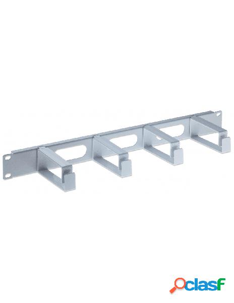 Intellinet - pannello passacavi 19 4 anelli in plastica 1u