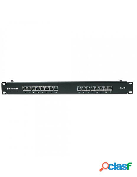 Intellinet - pannello patch stp 16 posti rj45 cat. 6