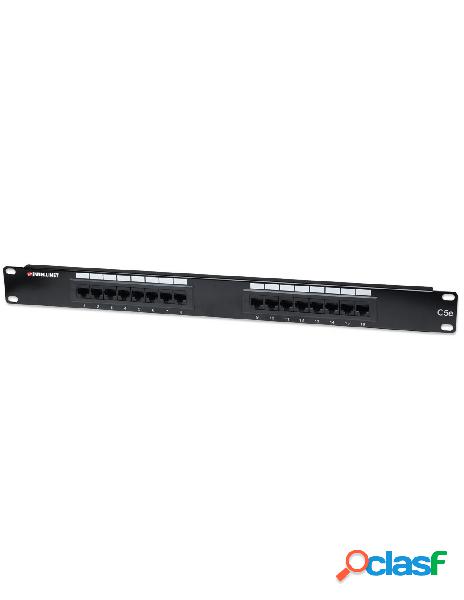 Intellinet - pannello patch utp 16 posti rj45 cat. 5e