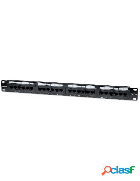Intellinet - pannello patch utp 24 posti rj45 cat. 6