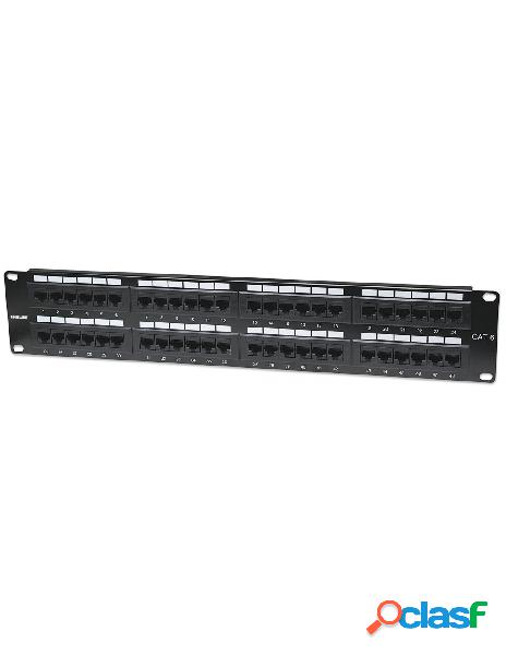 Intellinet - pannello patch utp 48 posti rj45 cat. 6