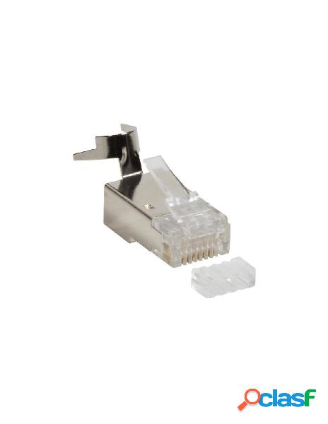Intellinet - plug cat. 6a rj45 schermato stp per cavo