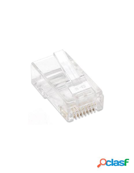 Intellinet - plug modulari rj45 cat5e per cavo flessibile