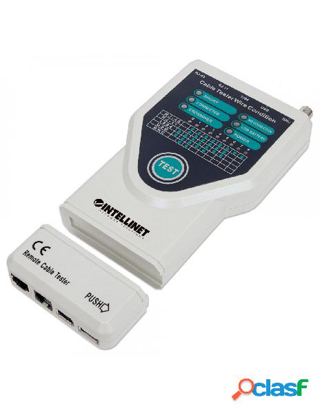 Intellinet - tester per cavi 5 in 1