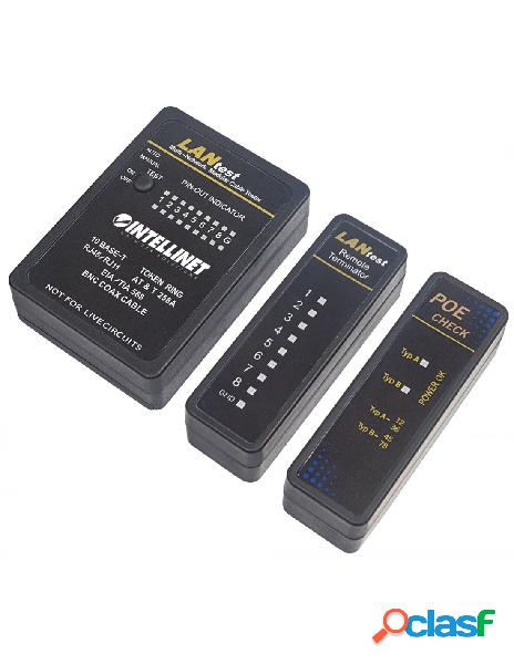 Intellinet - tester professionale poe rj45 e bnc
