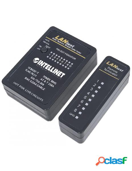 Intellinet - tester professionale rj45 e bnc