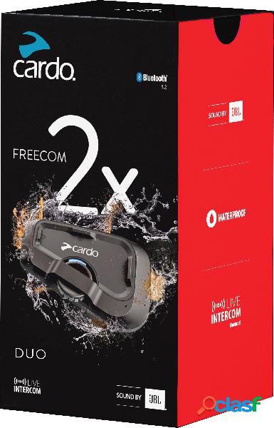 Interfono Bluetooth Cardo FREECOM 2X doppio 2 piloti fino a