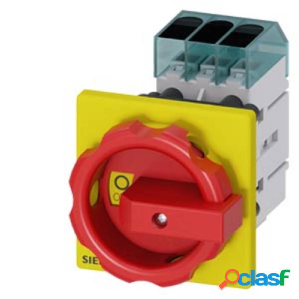 Interruttore sezionatore Rosso, Giallo 3 poli 16 mm² 16 A