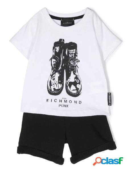 JOHN RICHMOND Completo T-shirt a manica corta e shorts