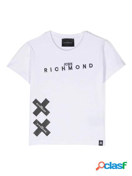 JOHN RICHMOND T-shirt a manica corta con stampa e logo