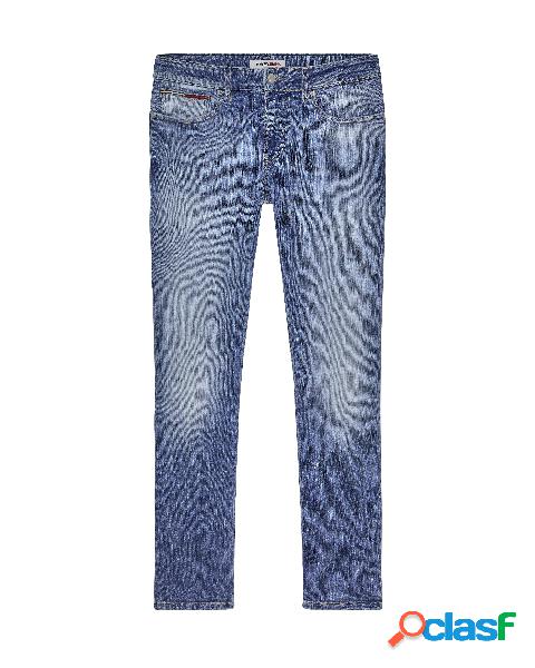 Jeans Scanton lavaggio chiaro super stone washed