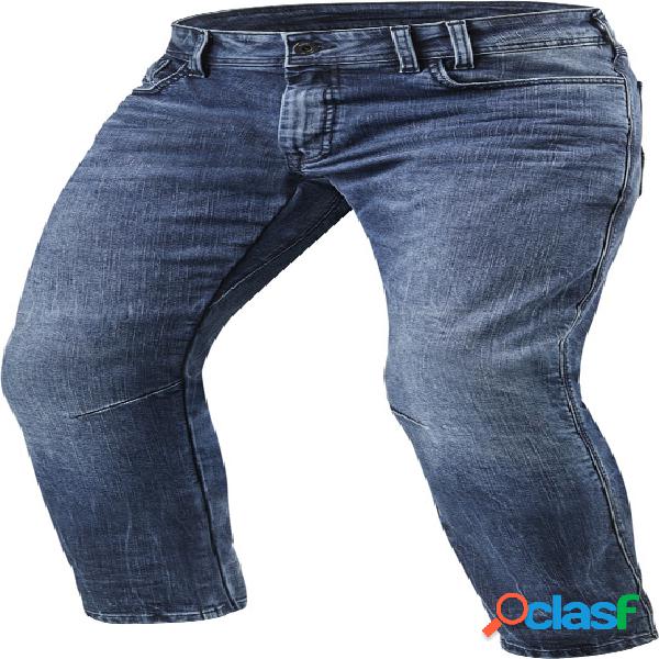 Jeans moto Revit Detroit Blu Medio L34
