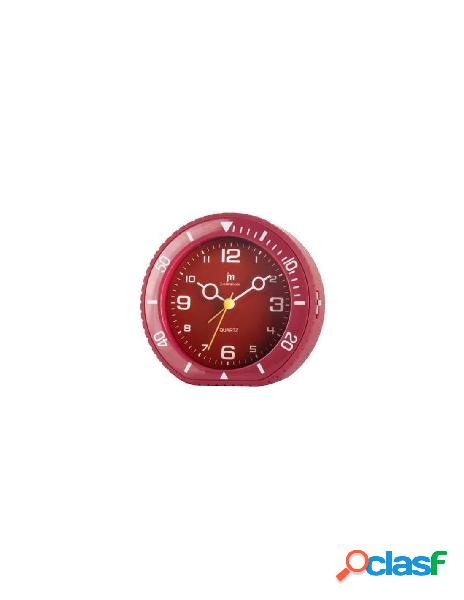 Jm - sveglia jm ja7096r soft touch rosso