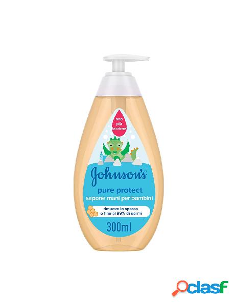 Johnsons pureprotect sapone mani per bambini 300ml