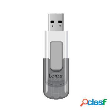 Jumpdrive v100 usb 32 gb usb a grigio, bianco