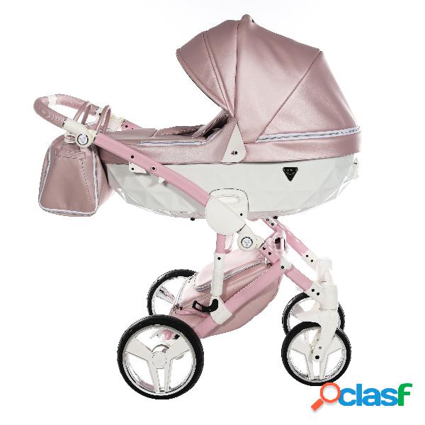 Junama Fluo Italy 2 in 1 Ecopelle Pink/Telaio Pink