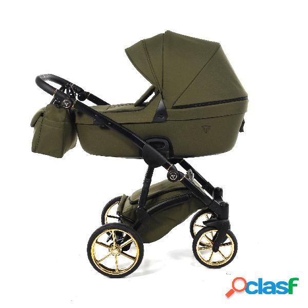 Junama Termo Tex V2 2 in 1 Tessuto Olive Telaio Nero con