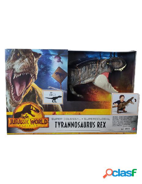 Jurassic world - jurassic world t-rex super colossale